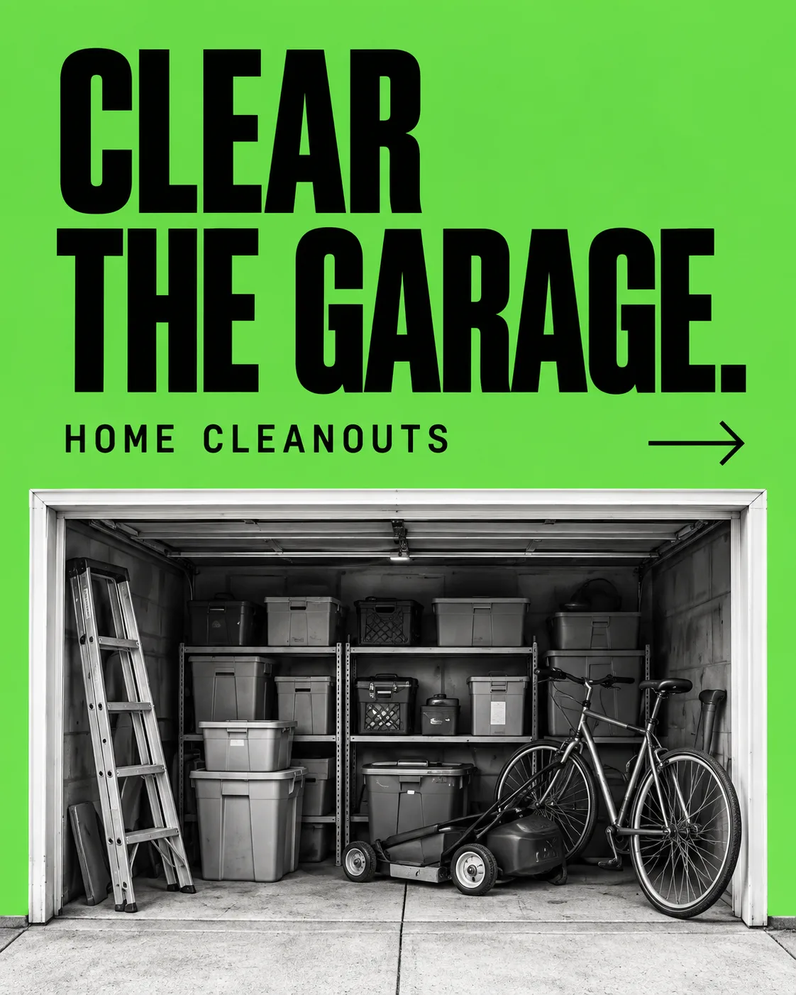 Garage cleanout in Queens